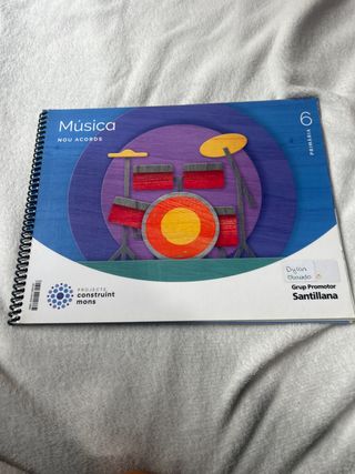 MUSICA NOU ACORDS 6 PRIMARIA CONSTRUINT MONS