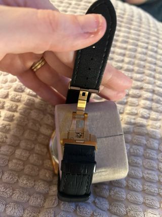 Reloj Maserati Automático Esqueleto Dorado