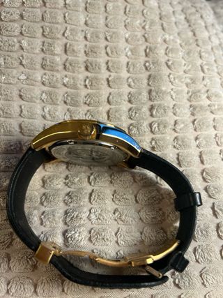 Reloj Maserati Automático Esqueleto Dorado