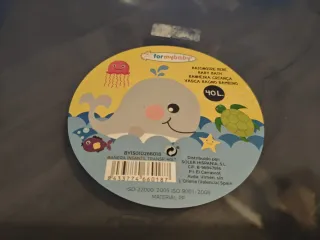 Bañera Bebé Azul Transparente