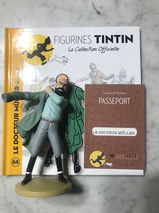 Figura Tintin Le Docteur Müller reaparece