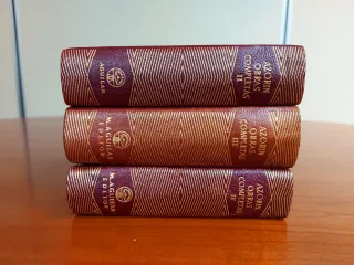 Azorín Obras Completas II, III y IV. Aguilar, 1947