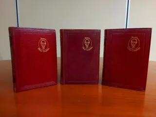 Azorín Obras Completas II, III y IV. Aguilar, 1947