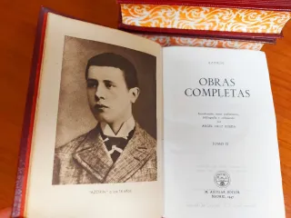Azorín Obras Completas II, III y IV. Aguilar, 1947