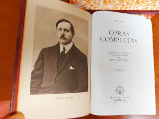 Azorín Obras Completas II, III y IV. Aguilar, 1947