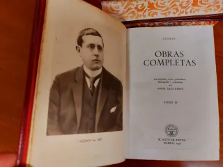 Azorín Obras Completas II, III y IV. Aguilar, 1947