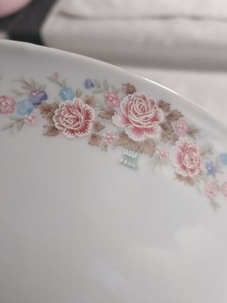 Zuppiera Vintage Porcellana Fiori