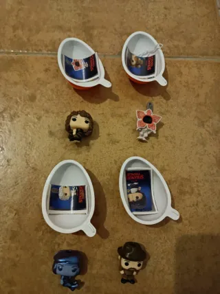 Figuras Stranger Things Kinder Sorpresa