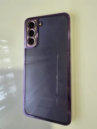 Teléfono Samsung Morado