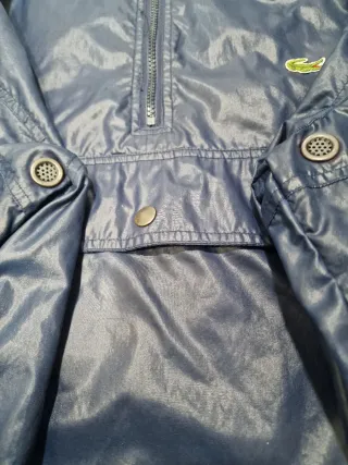 Cortavientos Lacoste Capucha Talla L.