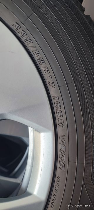 4 Cerchi Gomme Toyota Rav4 Invernali