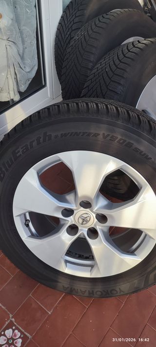 4 Cerchi Gomme Toyota Rav4 Invernali