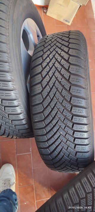 4 Cerchi Gomme Toyota Rav4 Invernali