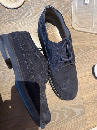 Zapatos de vestir azul para hombre