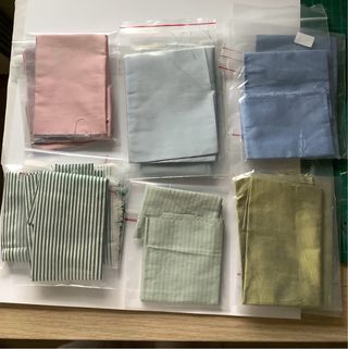 Lotes de telas para manualidades y miniaturas