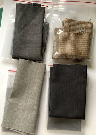 Lotes de telas para manualidades y miniaturas