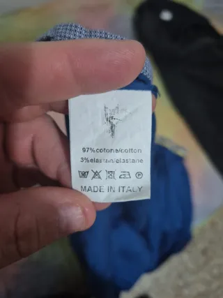 Camicia 51 LAB blu manica lunga