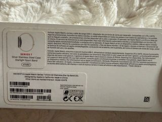 Apple Watch Series 7 Acero inoxidable