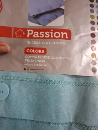 Coppia Federe Cuscini Cotone/Poliestere