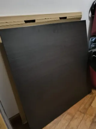 Mesa IKEA SANDSBERG 67x67 cm Negra