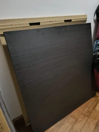 Mesa IKEA SANDSBERG 67x67 cm Negra