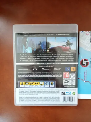 Juego PS3 Grand Theft Auto V