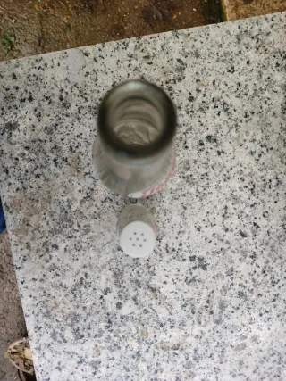 Botellas Pepsi y salero