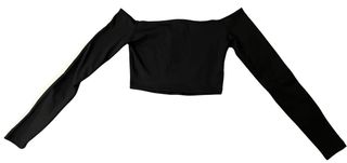 Top Adidas Off Shoulder Negro