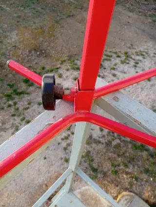 Soporte Bicicleta Vbike Rojo