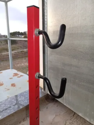 Soporte Bicicleta Vbike Rojo