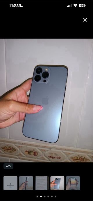 iPhone 13 Pro Max Argento