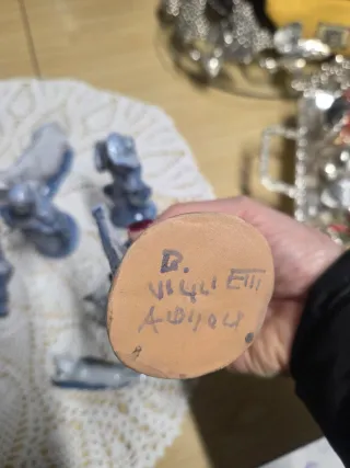 Presepe Albisola B. Viglietti Bianco Blu