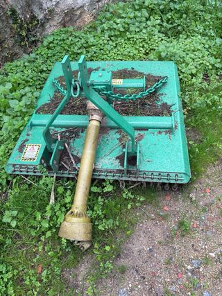 Fresadora, arado + desbrozadora