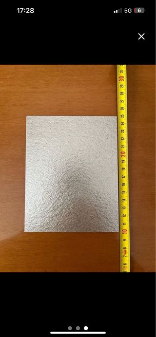 Placa mica microondas