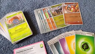 LOTE 72 CARDS POKEMON - MEGA EVOLUCION + FUEGOS F
