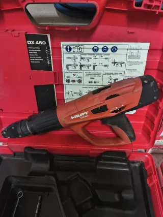 Pistola Hilti DX 460 + Accesorios