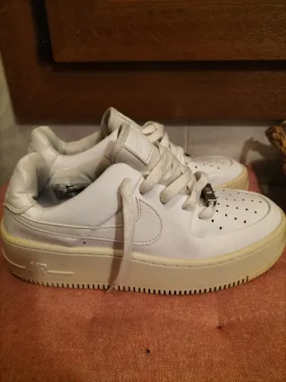Scarpe simili a Nike Air force 1, bianche, n. 37