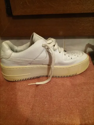 Scarpe simili a Nike Air force 1, bianche, n. 37