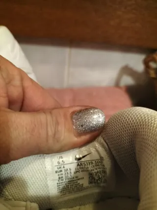 Scarpe simili a Nike Air force 1, bianche, n. 37