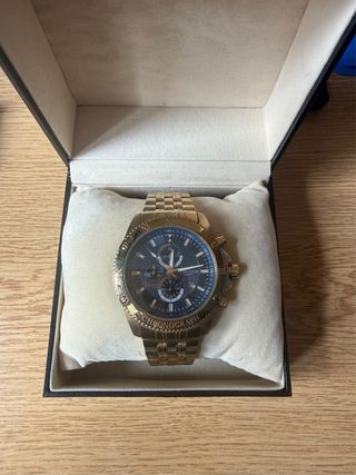 Lanscotte Legendary Chronograph Reloj Dorado