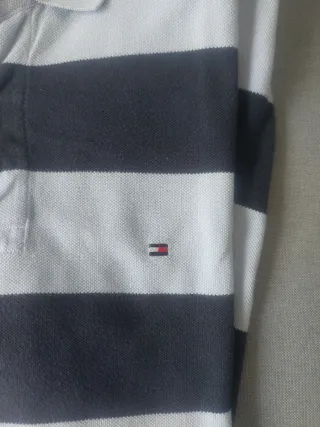 Polo manga corta rayas Tommy Hilfiger