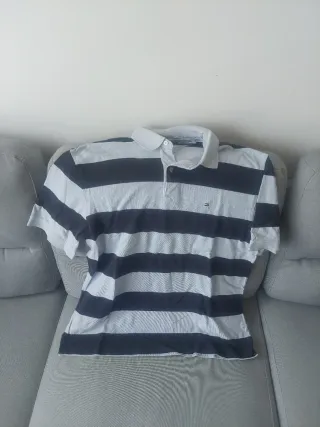 Polo manga corta rayas Tommy Hilfiger