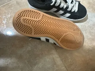 Adidas Campus Zapatillas Negras Blancas