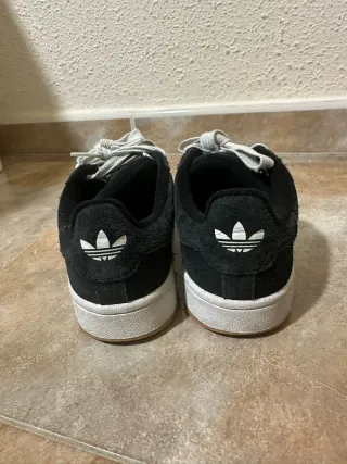 Adidas Campus Zapatillas Negras Blancas