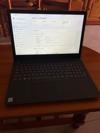 Portátil Lenovo Negro