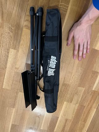 Atril para música negro