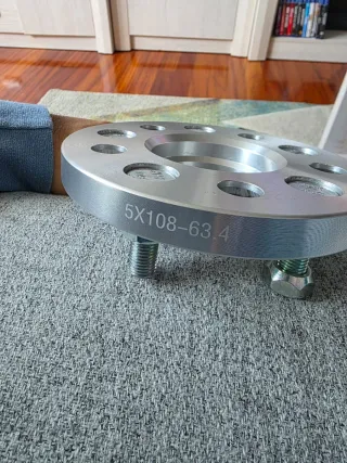 Separadores 16mm 5x108 Ford, Volvo, Citroen