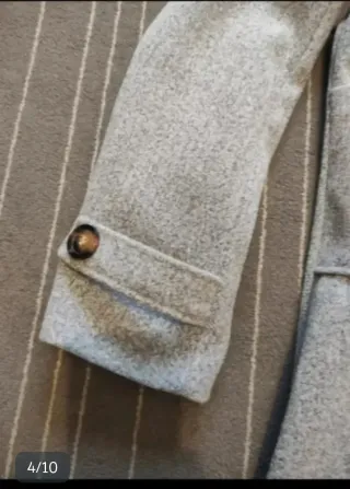 Abrigo mujer XXL con capucha y pelo