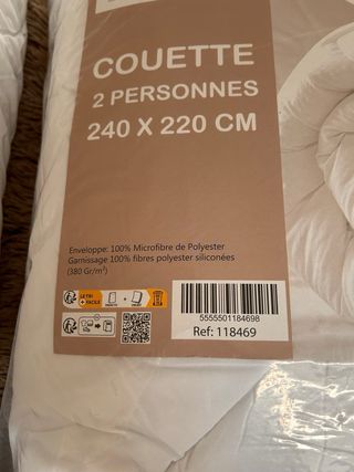 Pack nórdico poliéster 380 gr 220x240 con funda