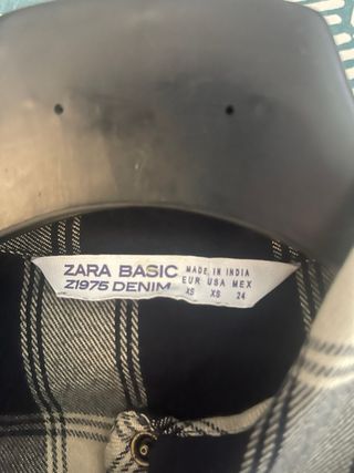 Vestido Camisero Zara Flores Bordadas